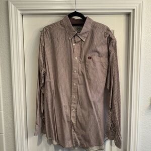 Cinch shirt size Large